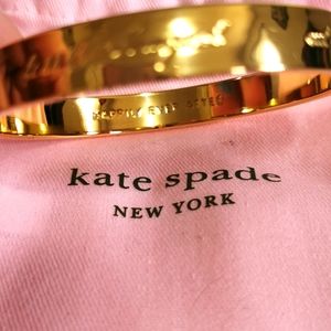 Kate Spade Bride Idiom Bangle.